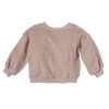 Pink organic cotton sweatshirt Peaches