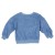 Sweat en bouclette coton bio bleu Cool Kids