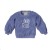 Sweat en bouclette coton bio bleu Cool Kids