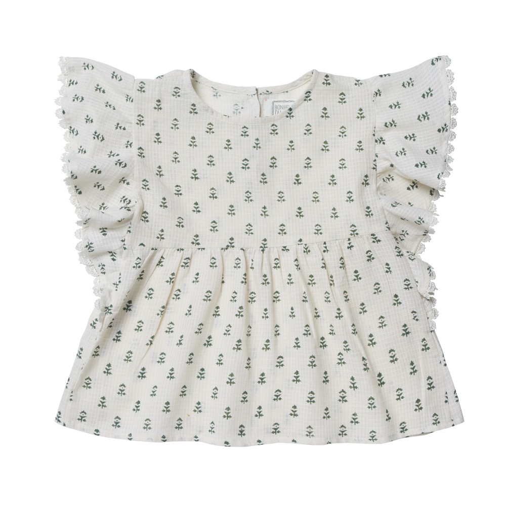 Blouse Daphne Blue Green