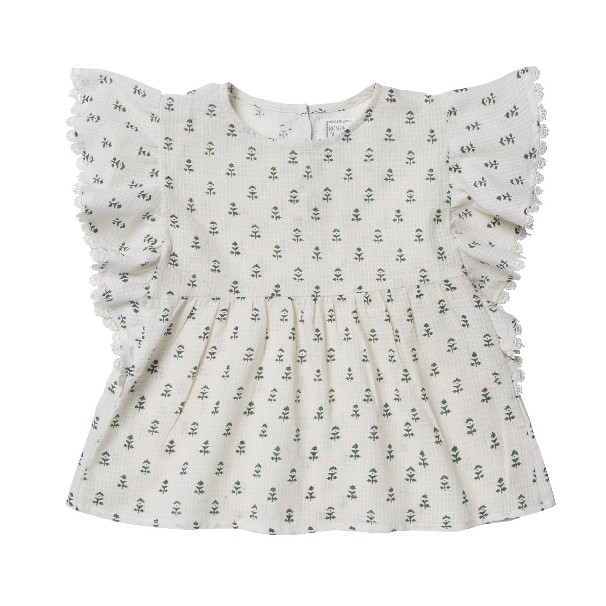 Blue Green DAPHNE Blouse