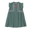 Robe Brodée Caraïbes Ecru