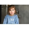 Blue organic coton sweater Cool Kids