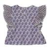 Blue Green DAPHNE Blouse