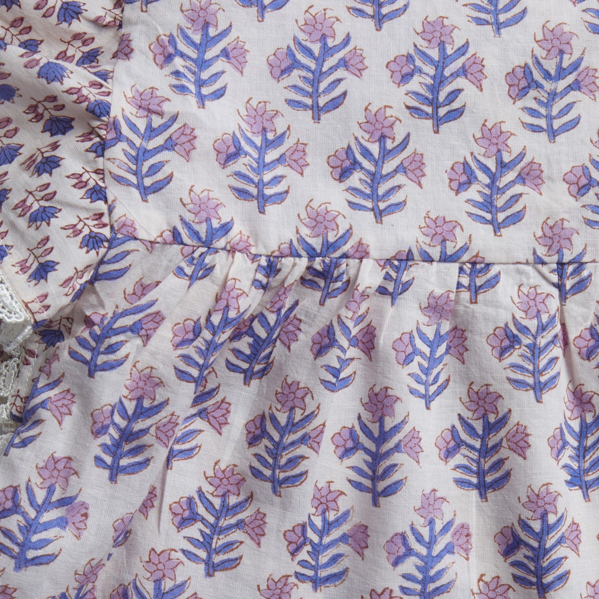 Blue Green DAPHNE Blouse