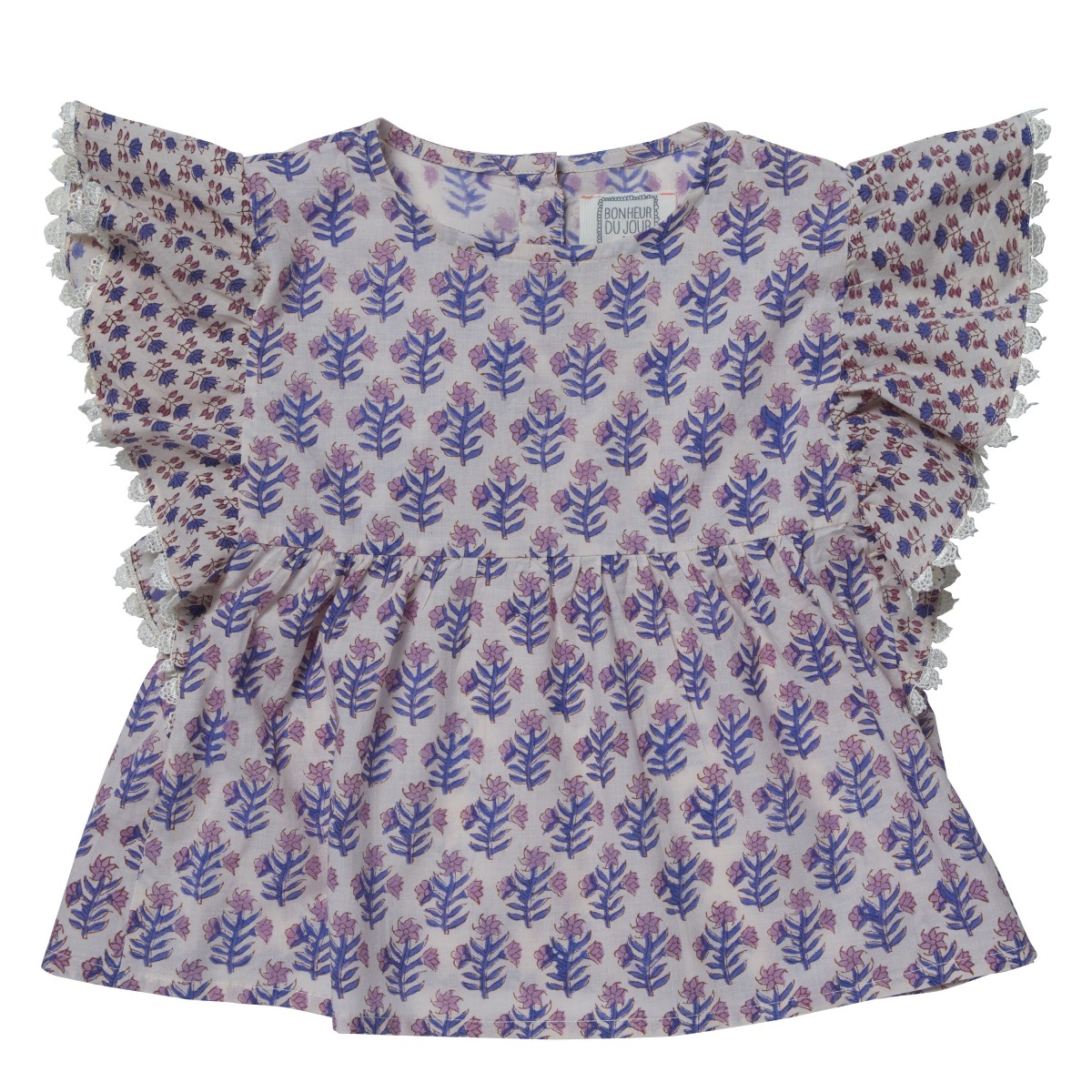 Blue Green DAPHNE Blouse