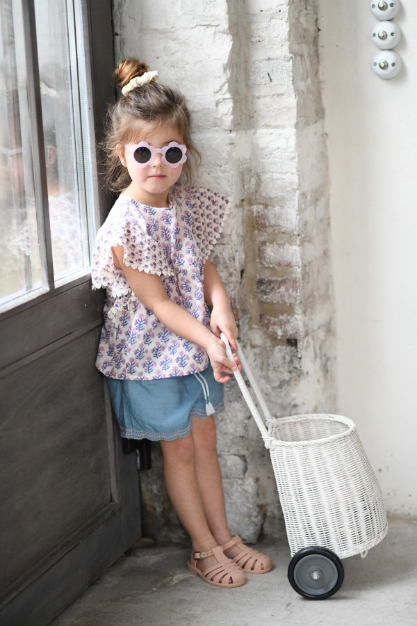 Blouse Daphne Blue Green