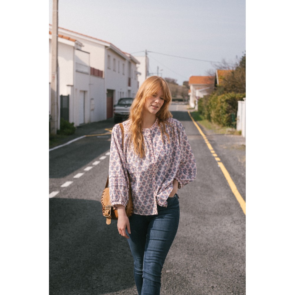 Flower print blouse Mimosa