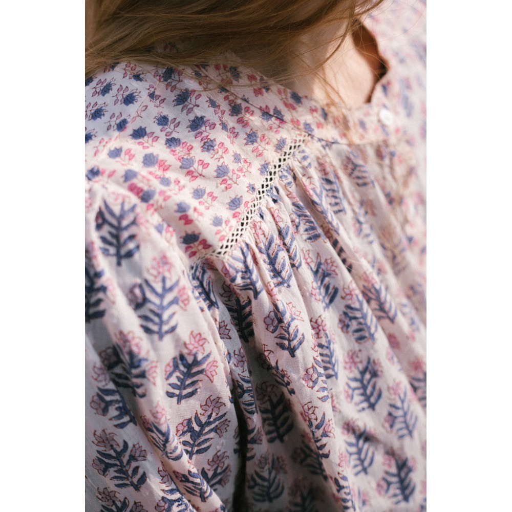 Flower print blouse Mimosa
