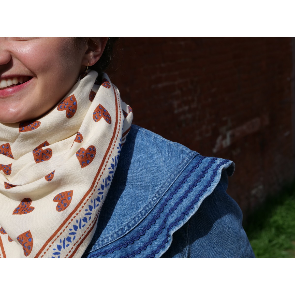 Foulard Coeur Sauvage Adulte