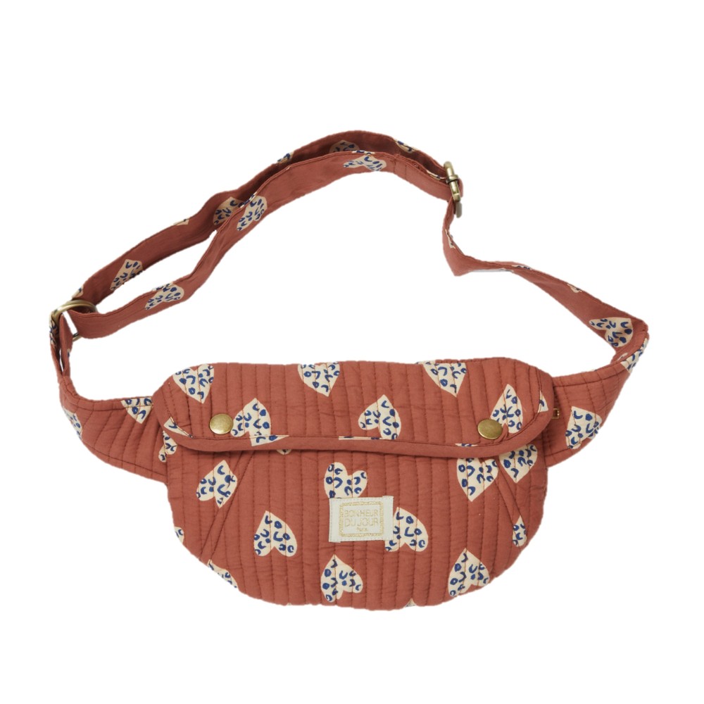 Fanny Bag Coeur Sauvage Terracotta