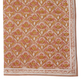 Table Cloth Seventies Terracotta