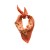 Scarf Dalhia Pink Kid