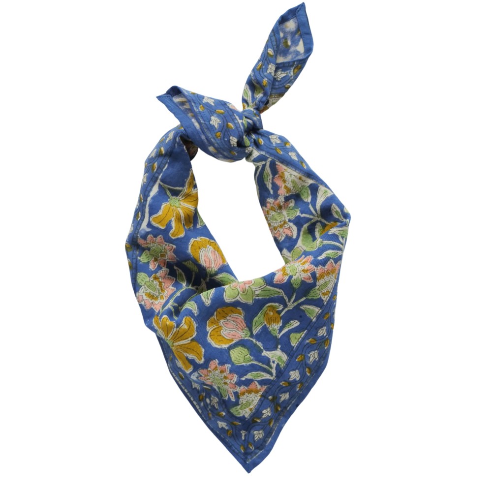 Foulard Bohemian Blue Green Kid