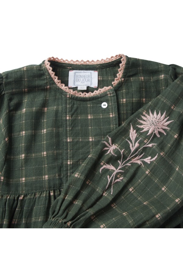 Robe brodée SUZEL