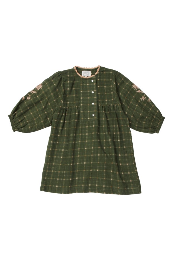 Robe brodée SUZEL