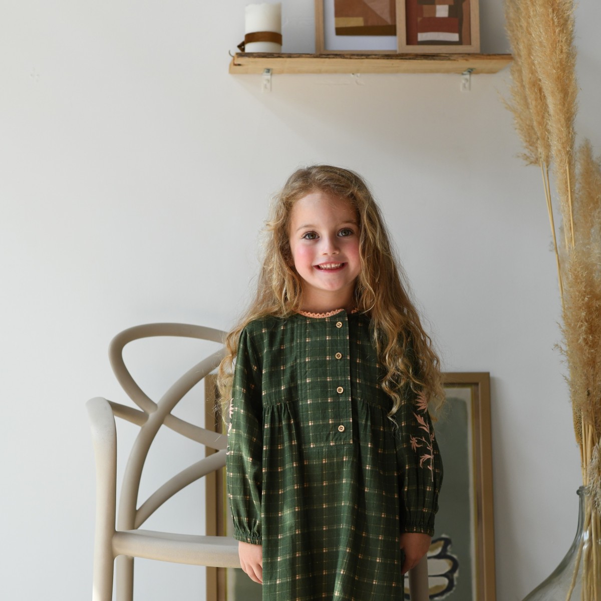 Robe brodée SUZEL