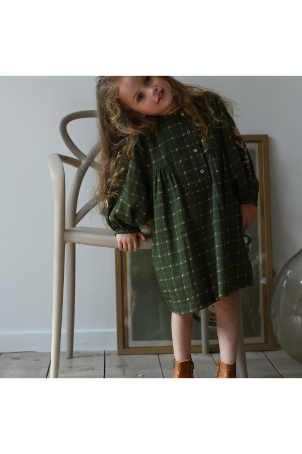 Robe brodée SUZEL