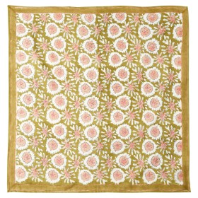 Foulard Indien Margotte Olive