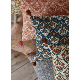 Housse de coussin Seventies Indigo