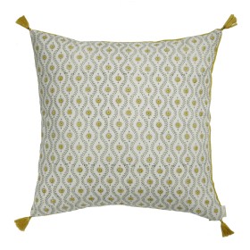 Housse de coussin Serpentine Ecru Curry