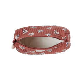 Trousse de toilette - Coeur Sauvage Terracotta
