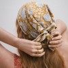 Foulard Indien - Tupia Absynthe