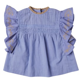Girl's blouse Toscane Blue