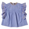 Blouse Fille Toscane Bleu