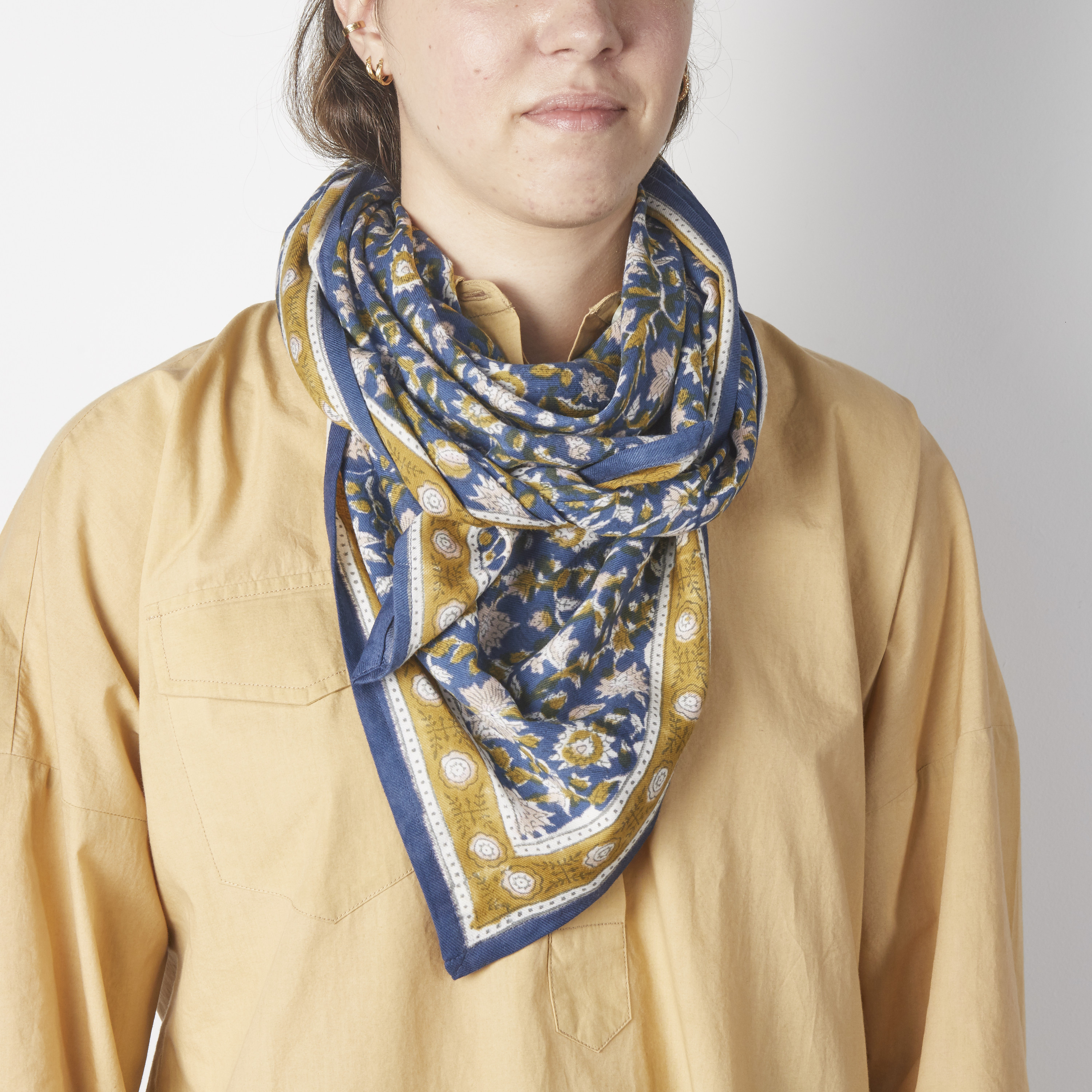 foulard azur