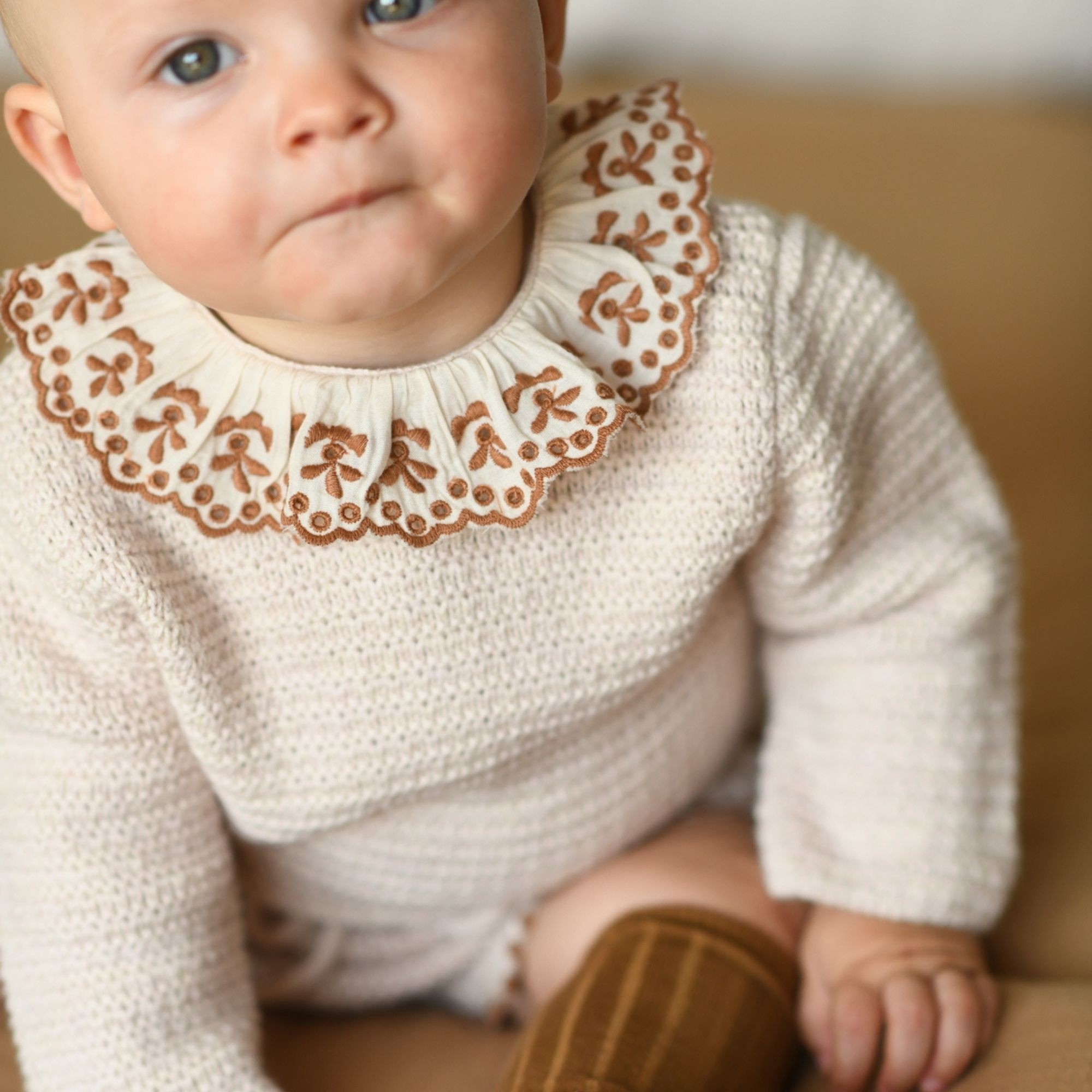 Vanessa sales quilted cardigan