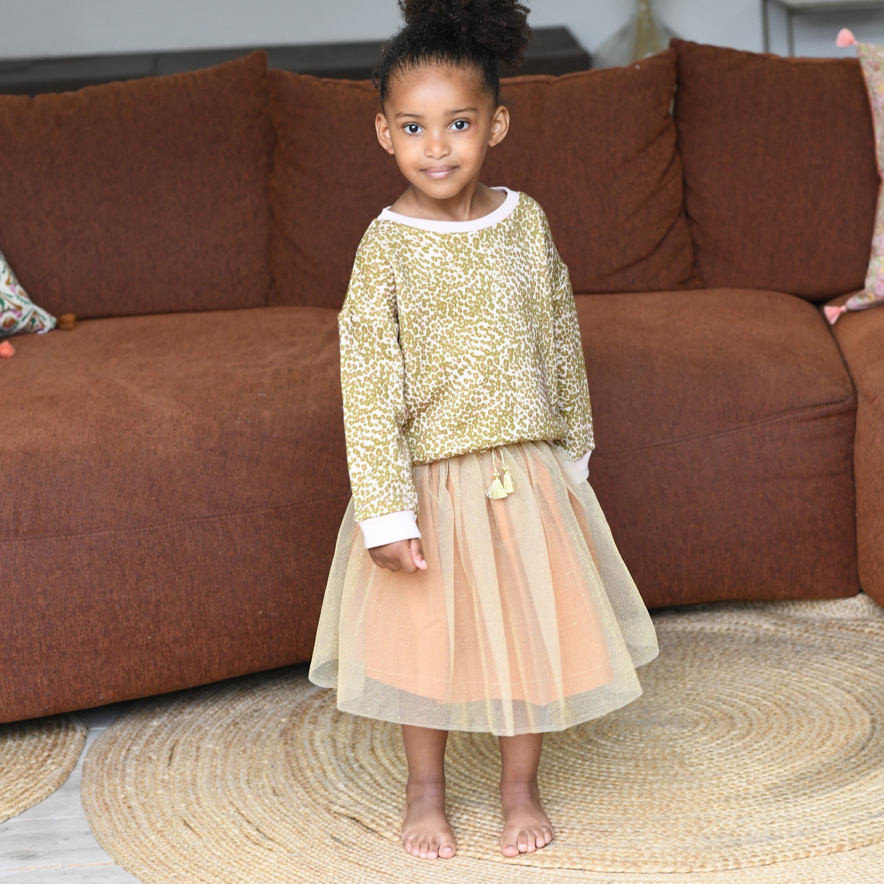 Gold sequin skirt for baby sale