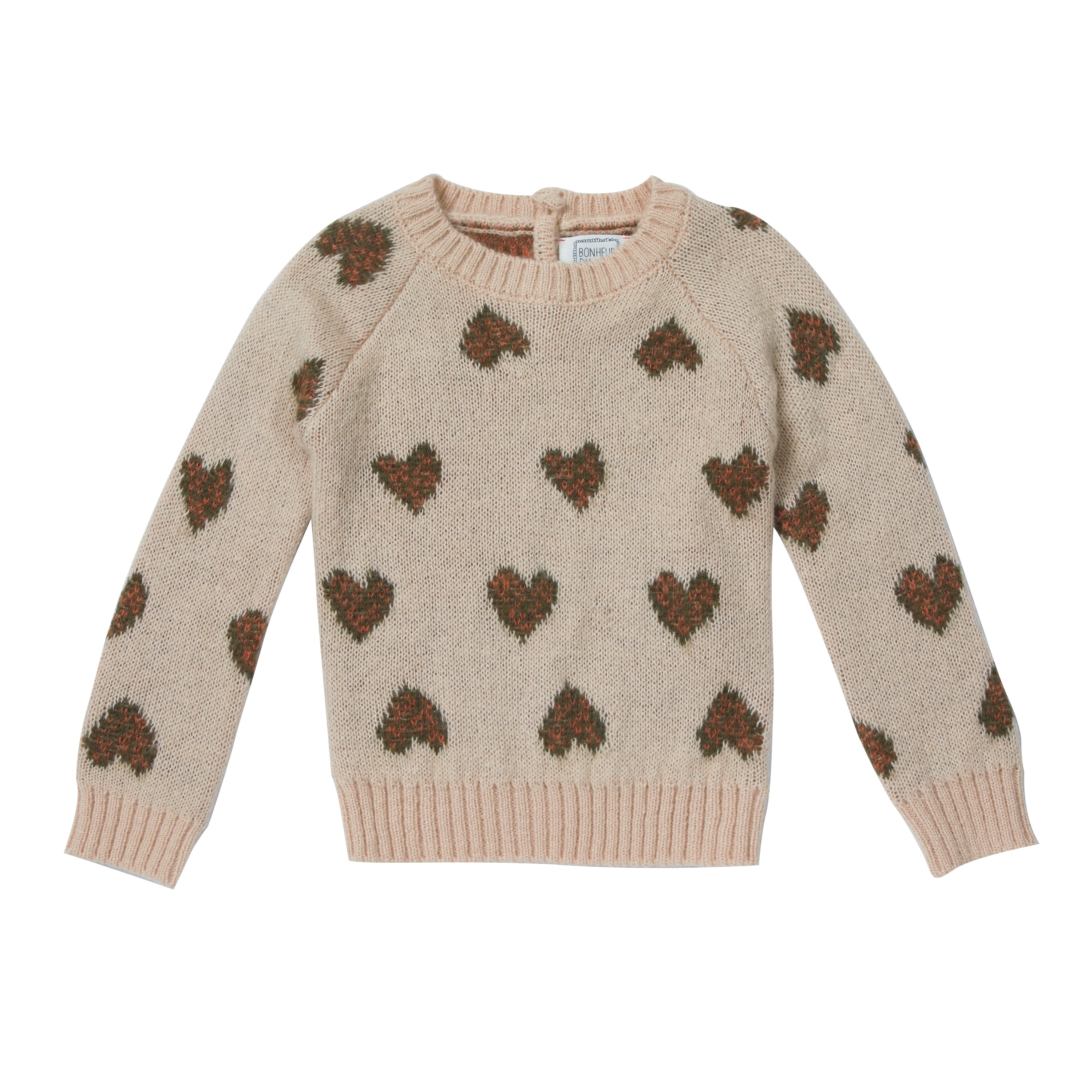 Pull Femme Love 21 - Marron/Beige - Taille M - Coton - Neuf Sans étiquettes