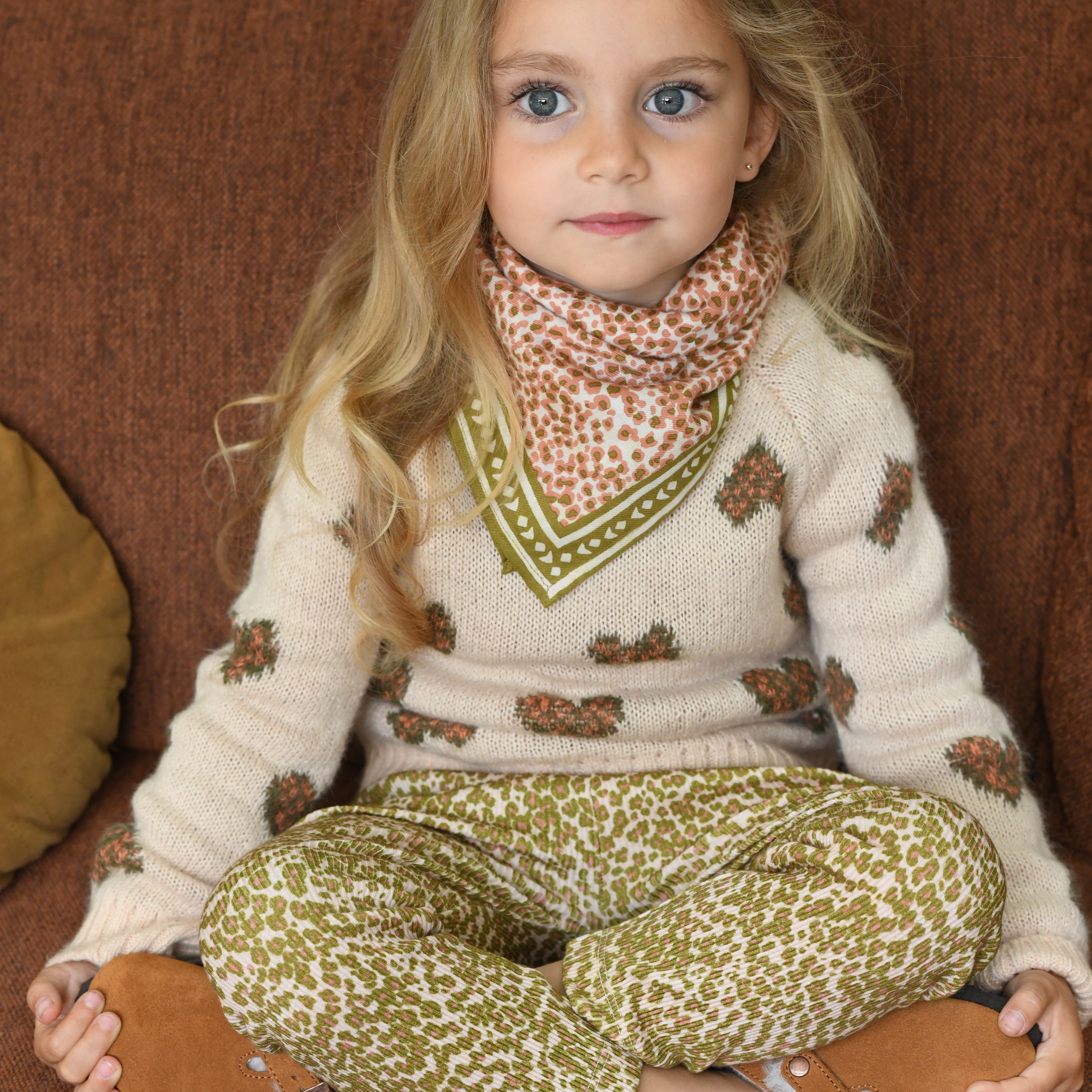 Pull Love 21 Marron/beige Taille M - Neuf Sans étiquettes, Mélange Coton, Col Rond, Femme